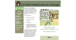 Desktop Screenshot of culturechangega.org